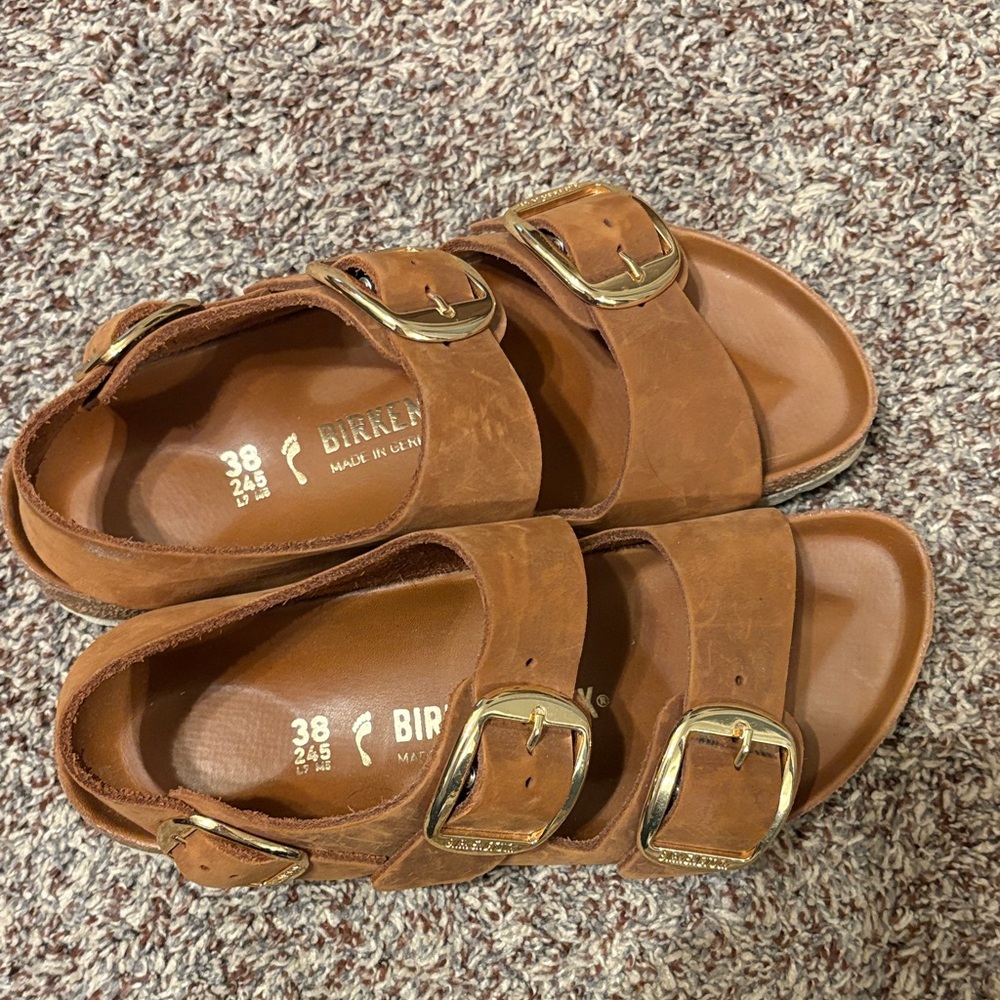 Birkenstock Milano Big Buckle Sandals - Picture 2 of 6
